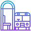 Bus stop icon 64x64