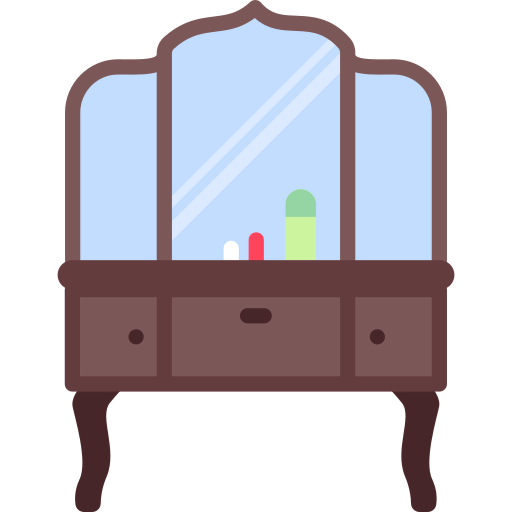 Dressing table icon