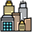 Buildings icon 64x64