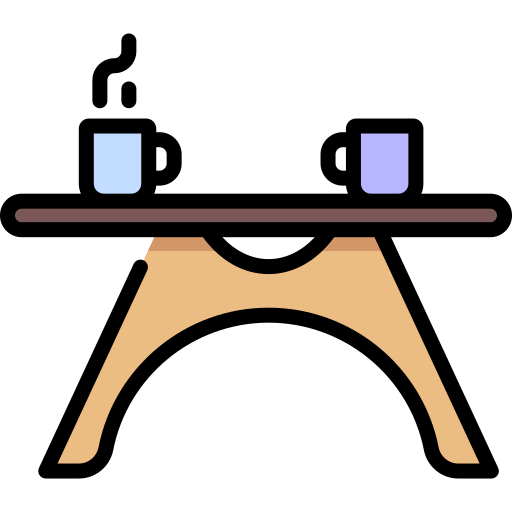 Coffee table icon