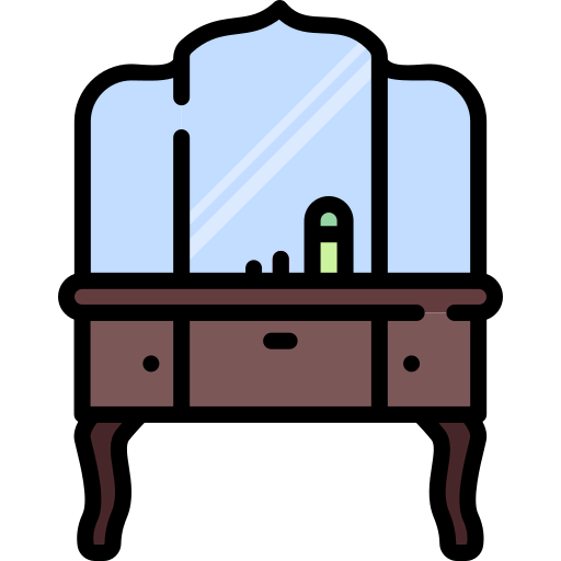 Dressing table icon