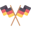 German flag Symbol 64x64