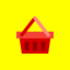 Shopping basket icon 64x64