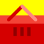 Shopping basket icon 64x64