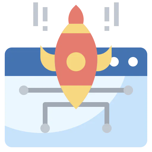 Cyber attack icon