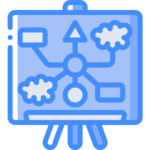 Flow chart icon