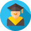 Graduate icon 64x64