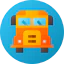 School bus Ikona 64x64