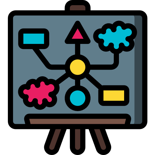 Flow chart icon