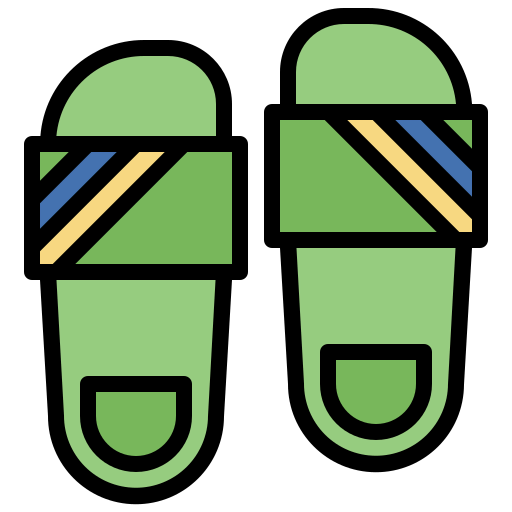 Flip flops icon