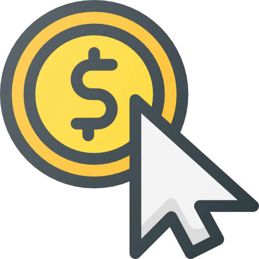 Pay per click Ikona