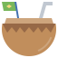 Coconut drink icon 64x64