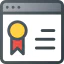 Certificate icon 64x64