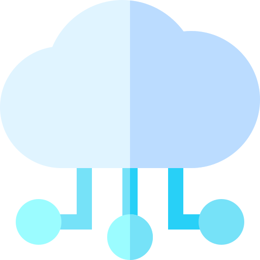 Computing cloud アイコン