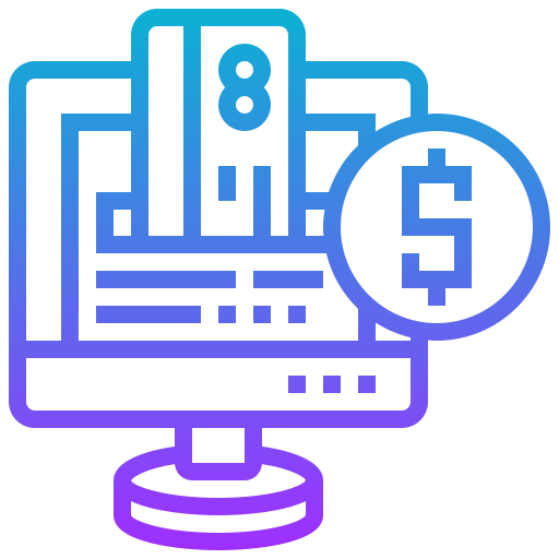 Online payment icon