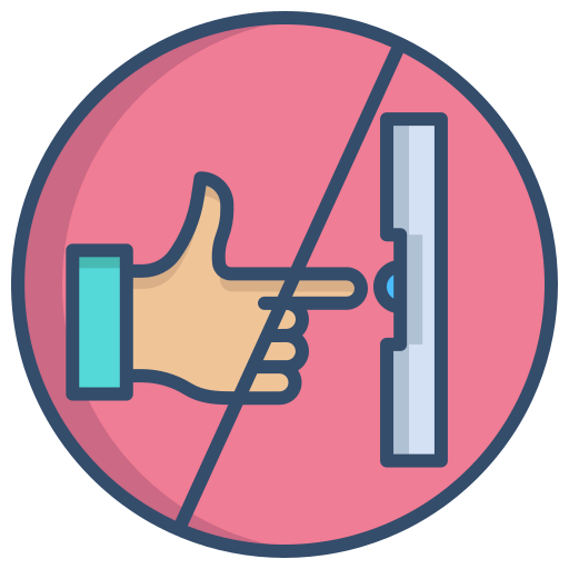 Dont touch icon