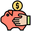 Piggy bank icône 64x64