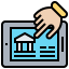 Online banking icône 64x64