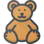 Teddy bear icon 64x64