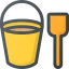 Sand bucket icon 64x64