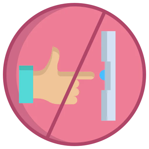 Dont touch icon