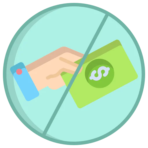 Dont touch アイコン