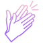 Clapping icon 64x64