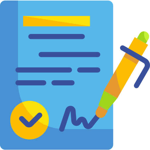 Contract icon