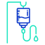 Intravenous saline drip icon 64x64