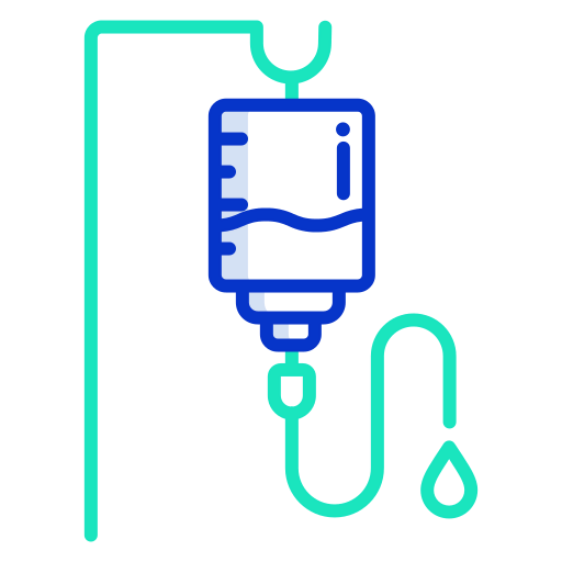 Intravenous saline drip 상