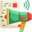 Loudspeaker icon 64x64