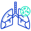 Infected lungs 图标 64x64