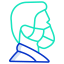 Medical mask icon 64x64