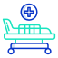 Hospital bed icon 64x64