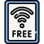 Free wifi icon 64x64