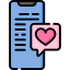 Love message icon 64x64