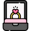 Engagement ring icon 64x64