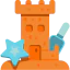 Sand castle 图标 64x64