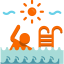 Swimming pool 图标 64x64