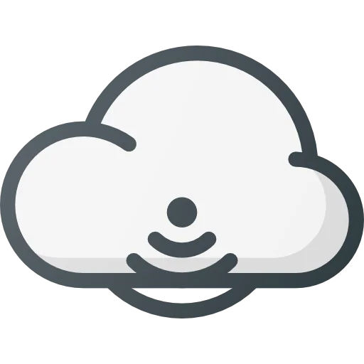 Computing cloud іконка