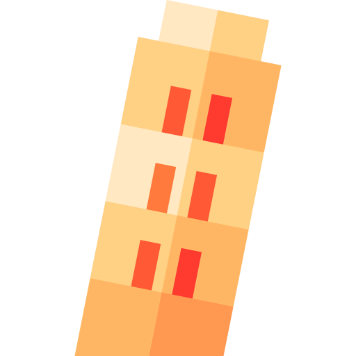 Leaning tower of pisa アイコン