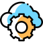 Cloud computing icon 64x64