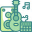 Guitar music icon 64x64
