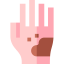 Dirty hands icon 64x64