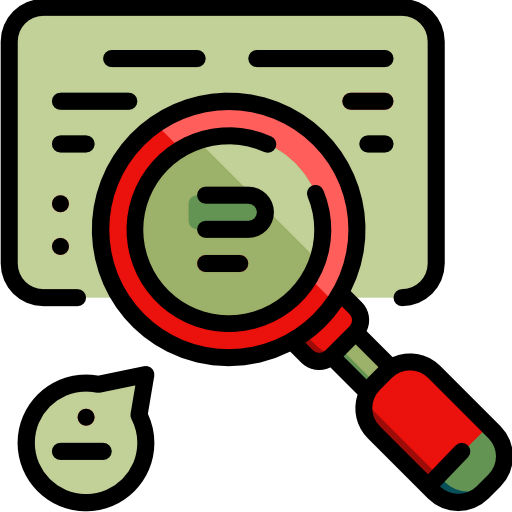 Magnifying glass icon