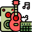 Guitar music icon 64x64