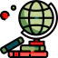 Earth globe icon 64x64