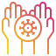 Hands icon 64x64