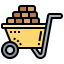 Wheelbarrow icon 64x64