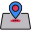 Location pin icon 64x64